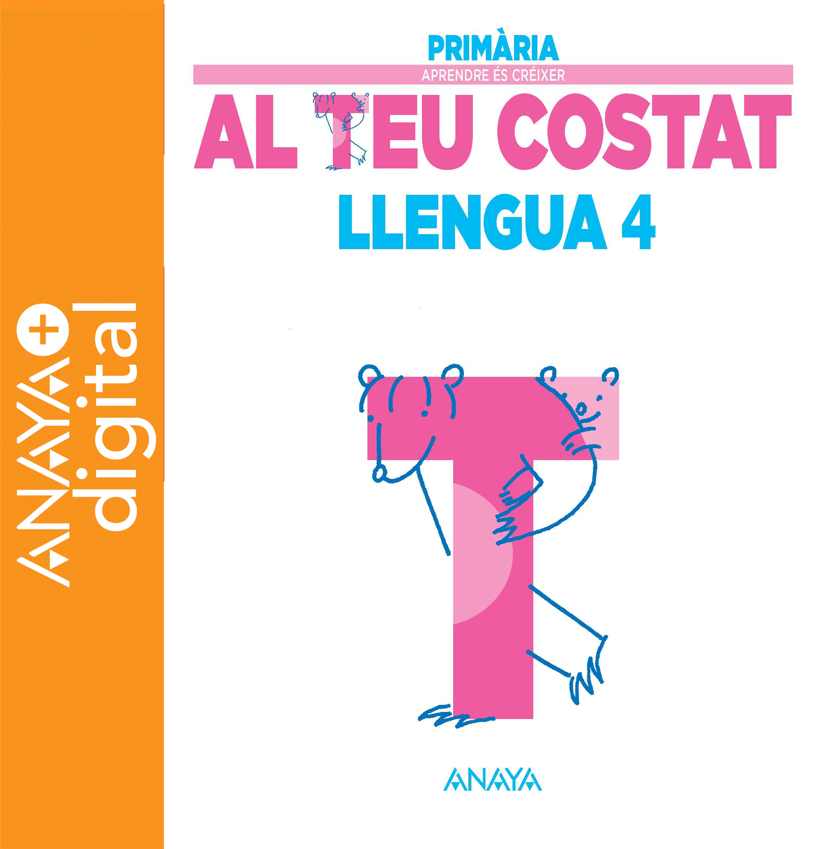 Book cover Llengua 4t ATC Primària ANAYA + Digital