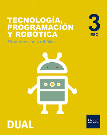 Book cover Tecnología Programación y robótica 3.º ESO DUAL