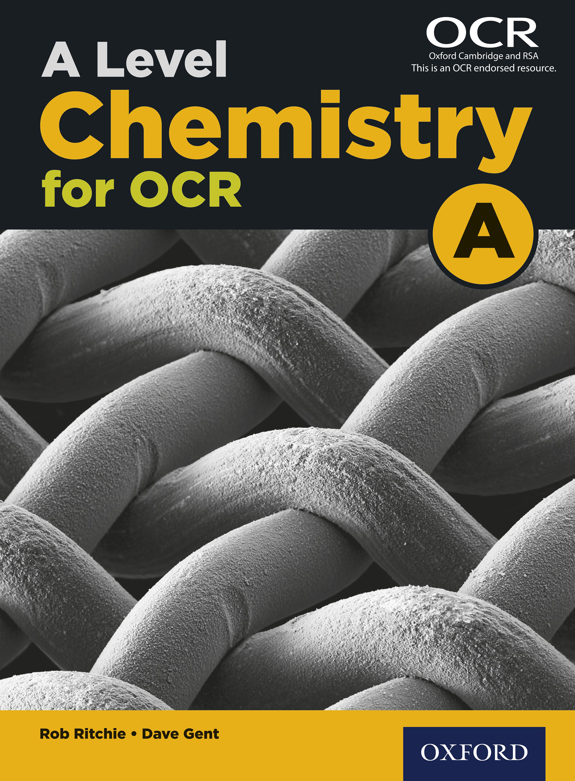 Book cover A Level Chemistry for OCR A