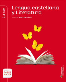 Book cover LM PLAT Alumno Lengua y Literatura (1) Libro Abierto 3 ESO Saber Hacer