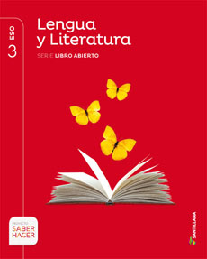 Book cover LM PLAT Alumno Lengua y Literatura (2) Libro Abierto 3 ESO Saber Hacer