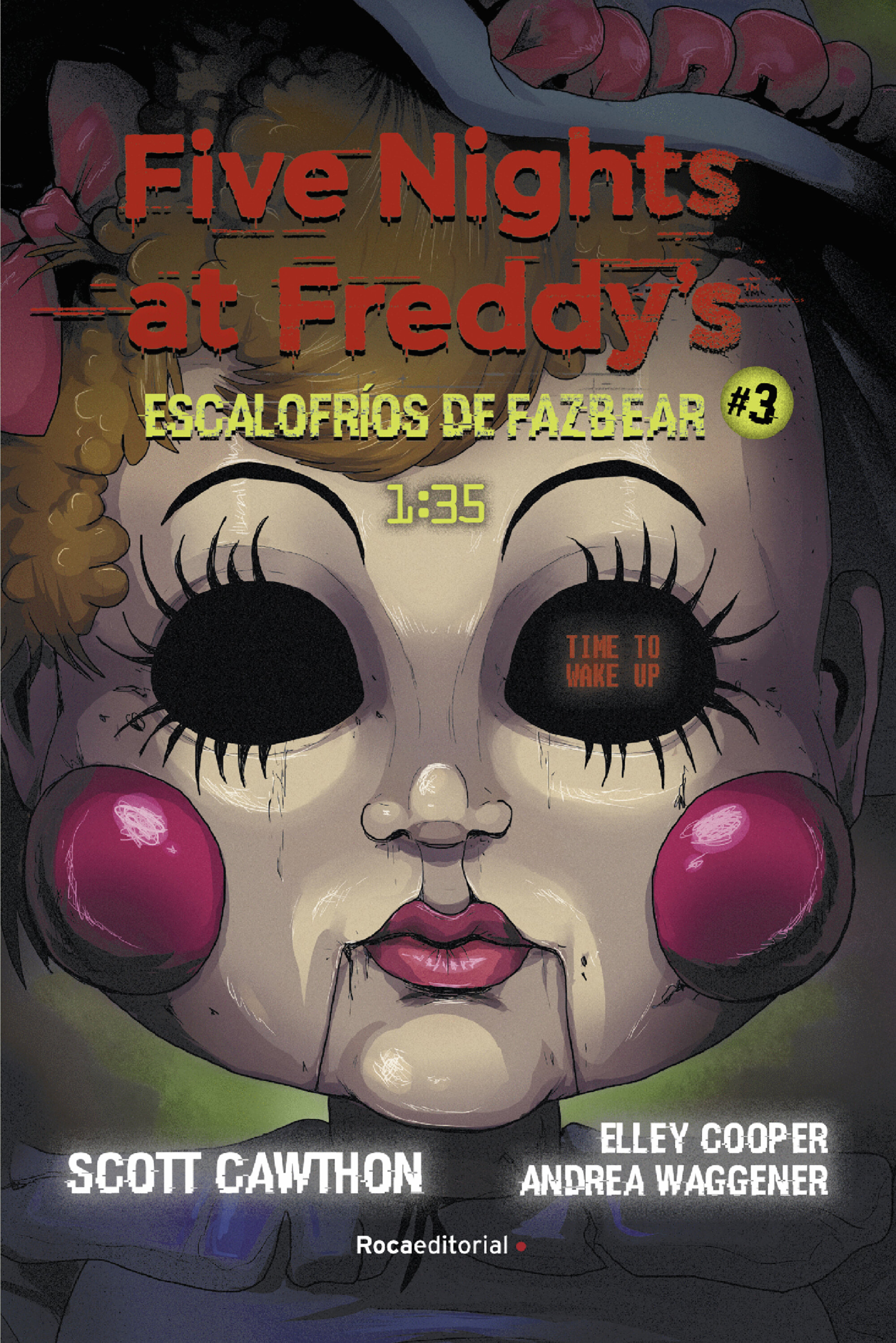 Book cover Five Nights at Freddy's | Escalofríos de Fazbear 3 - 1:35