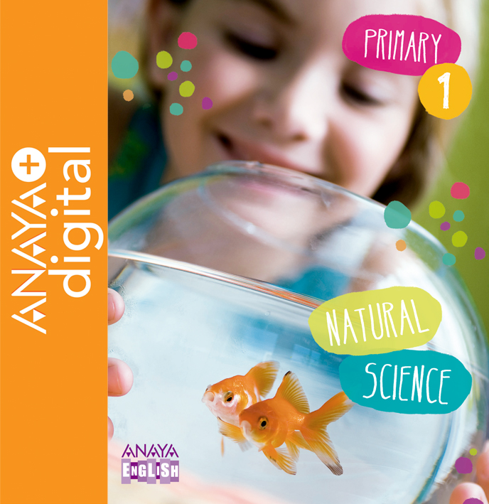 Book cover Natural Science 1º  ANAYA + Digital