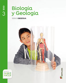 Book cover LM PLAT Alumno Biología y Geología Investiga Extremadura 3 ESO Saber Hacer