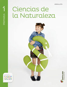 Book cover LC PLAT Alumno Ciencias de la Naturaleza 1 Primaria Saber Hacer Grazalema