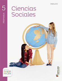 Book cover LM PLAT Alumno Ciencias Sociales 5 Primaria Saber Hacer Grazalema