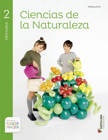 Book cover LC PLAT Alumno Ciencias de la Naturaleza 2 Primaria Saber Hacer Grazalema