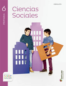 Book cover LM PLAT Alumno Ciencias Sociales 6 Primaria Saber Hacer Grazalema