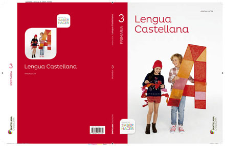 Book cover LM PLAT Alumno Lengua castellana 3 Primaria Saber Hacer Grazalema