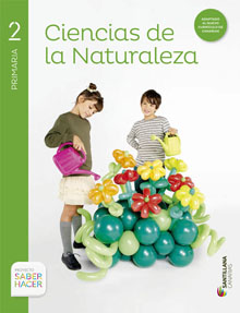 Book cover LC PLAT Alumno Ciencias de la Naturaleza 2 Primaria Saber Hacer Canarias