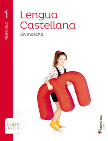 Book cover LC PLAT Alumno Lengua castellana 1 Primaria Saber Hacer Zubia