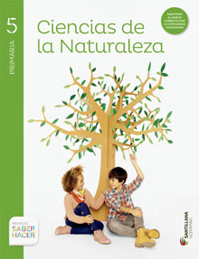 Book cover LM PLAT Alumno Ciencias de la Naturaleza 5 Primaria Saber Hacer Voramar