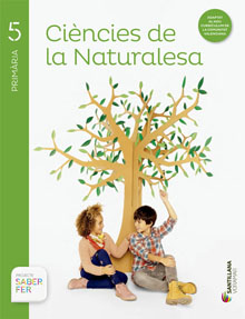 Book cover LM PLAT Alumne Ciències de la Naturalesa 5 Primària Saber Fer Voramar