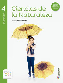 Book cover LM PLAT Alumno Ciencias de la Naturaleza Investiga 4 Primaria Saber Hacer