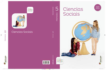 Book cover LM PLAT Alumno Ciencias Sociais 5 Primaria Saber Facer Obradoiro