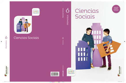 Book cover LM PLAT Alumno Ciencias Sociais 6 Primaria Saber Facer Obradoiro