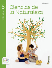 Book cover LM PLAT Alumno Ciencias de la Naturaleza 5 Primaria Saber Hacer Grazalema