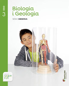 Book cover LM PLAT Alumne Biologia i Geologia Observa 3 ESO Saber Fer Voramar