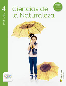 Book cover LM PLAT Alumno Ciencias de la Naturaleza 4 Primaria Saber Hacer Voramar