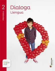 Book cover LC PLAT Alumne Llengua Dialoga 2 Primària Saber Fer Voramar