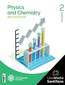 Book cover LM PLAT Student Key Concepts Physics and Chemistry  2 ESO World makers Clil