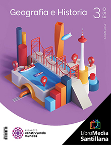 Book cover LM PLAT Alumnado Geografía e Historia 3 ESO Construyendo mundos Grazalema