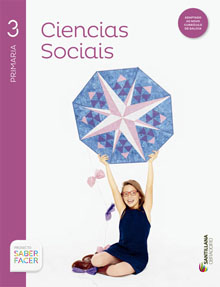 Book cover LM PLAT Alumno Ciencias Sociais 3 Primaria Saber Facer Obradoiro