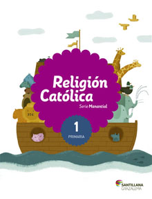 Book cover LM PLAT Alumno Religión Católica Manantial 1 Primaria Saber Hacer Grazalema