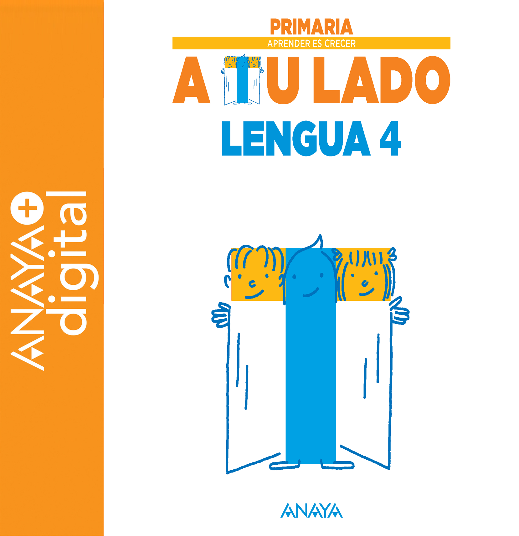 Book cover Lengua 4º ATL ANAYA + Digital