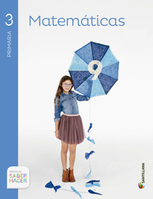 Book cover LM PLAT Alumno Matemáticas 3 Primaria Saber Hacer 