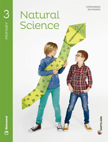 Book cover LM PLAT Student Natural Science Comunidad de Madrid 3 Primary  