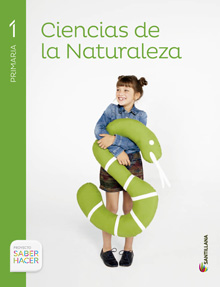 Book cover LC PLAT Alumno Ciencias de la Naturaleza 1 Primaria Saber Hacer 