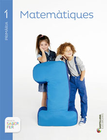 Book cover LC PLAT Alumne Matemàtiques 1 Primària Saber Fer Illes Balears