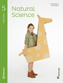 Book cover LM PLAT Student Natural Science Comunidad de Madrid 5 Primary  