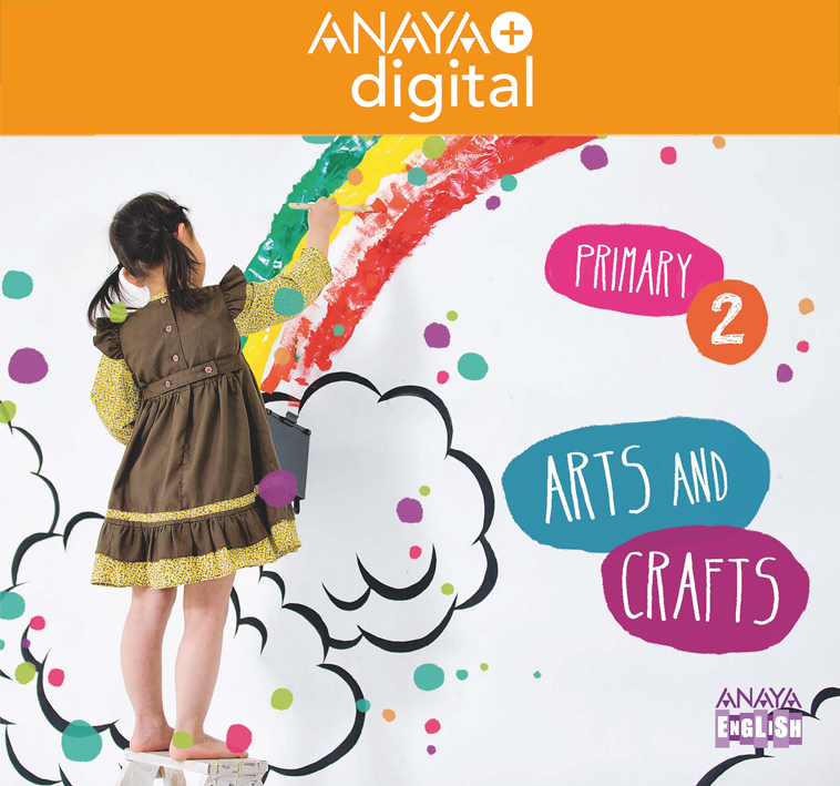 Book cover Arts and Crafts 2º MEC ANAYA + Digital