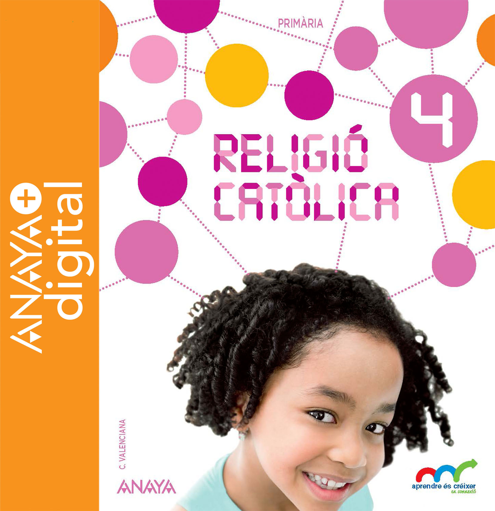 Book cover Religió Católica 4º Valenciano ANAYA + Digital