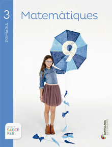 Book cover LM PLAT Alumne Matemàtiques 3 Primària Saber Fer Illes Balears