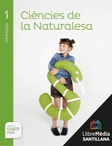 Book cover LC PLAT Alumne Ciències de la Naturalesa 1 Primària Saber Fer Voramar