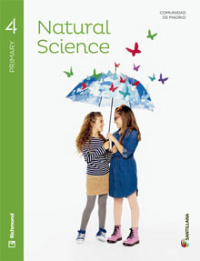 Book cover LM PLAT Student Natural Science Comunidad de Madrid 4 Primary