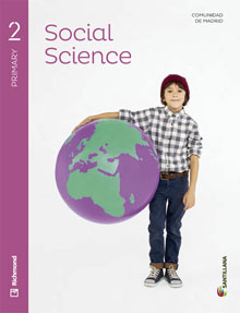 Book cover LC PLAT Student Social Science Comunidad de Madrid 2 Primary