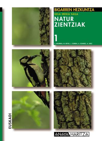 Book cover Natur Zientziak 1º ESO Haritza