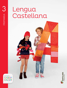 Book cover LM PLAT Alumno Lengua Castellana 3 Primaria Saber Hacer Canarias