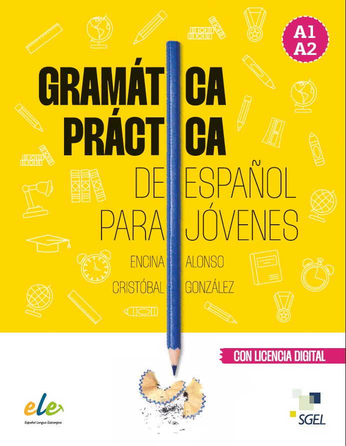 Book cover Gramática práctica de español para jóvenes