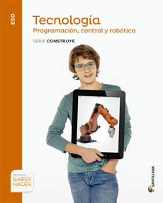 Book cover LM PLAT Alumno Tecnología Programación, control y robótica Construye Saber Hacer