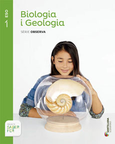 Book cover LM PLAT Alumne Biologia i Geologia Observa 1 ESO Saber Fer Voramar