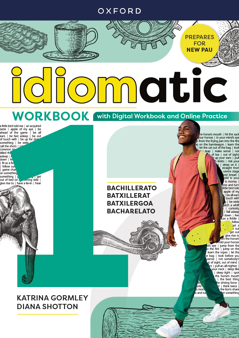 Book cover Idiomatic 1 Digital Workbook