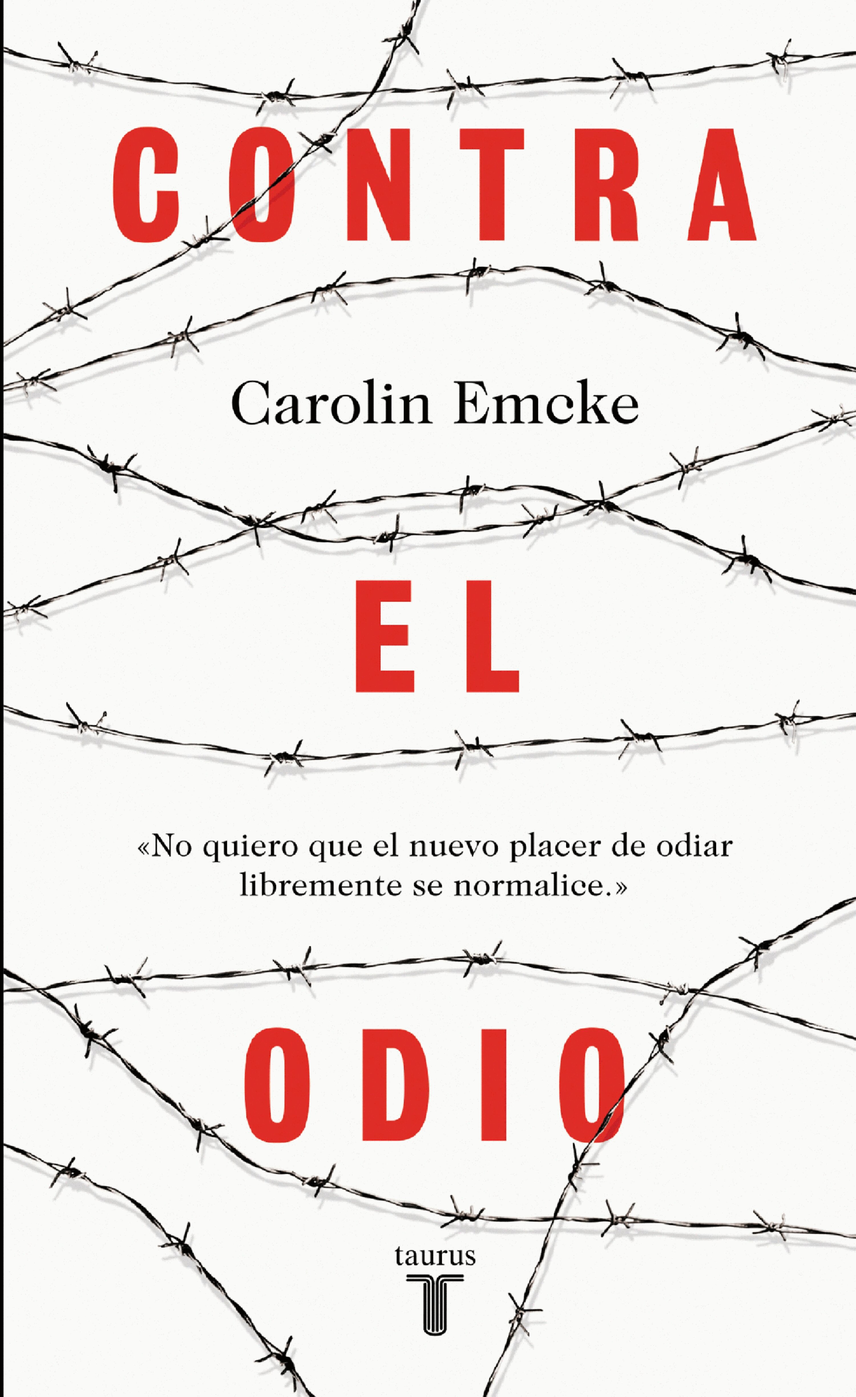 Book cover Contra el odio