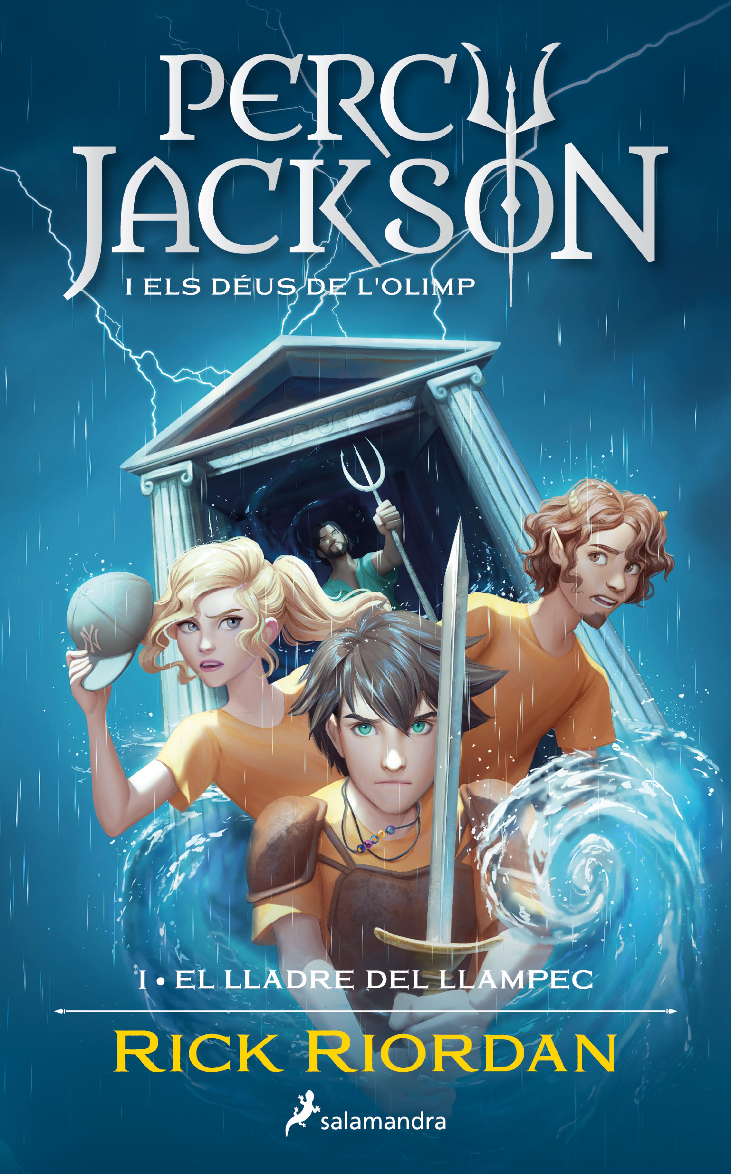 Book cover El lladre del llampec (Percy Jackson i els déus de l'Olimp 1)