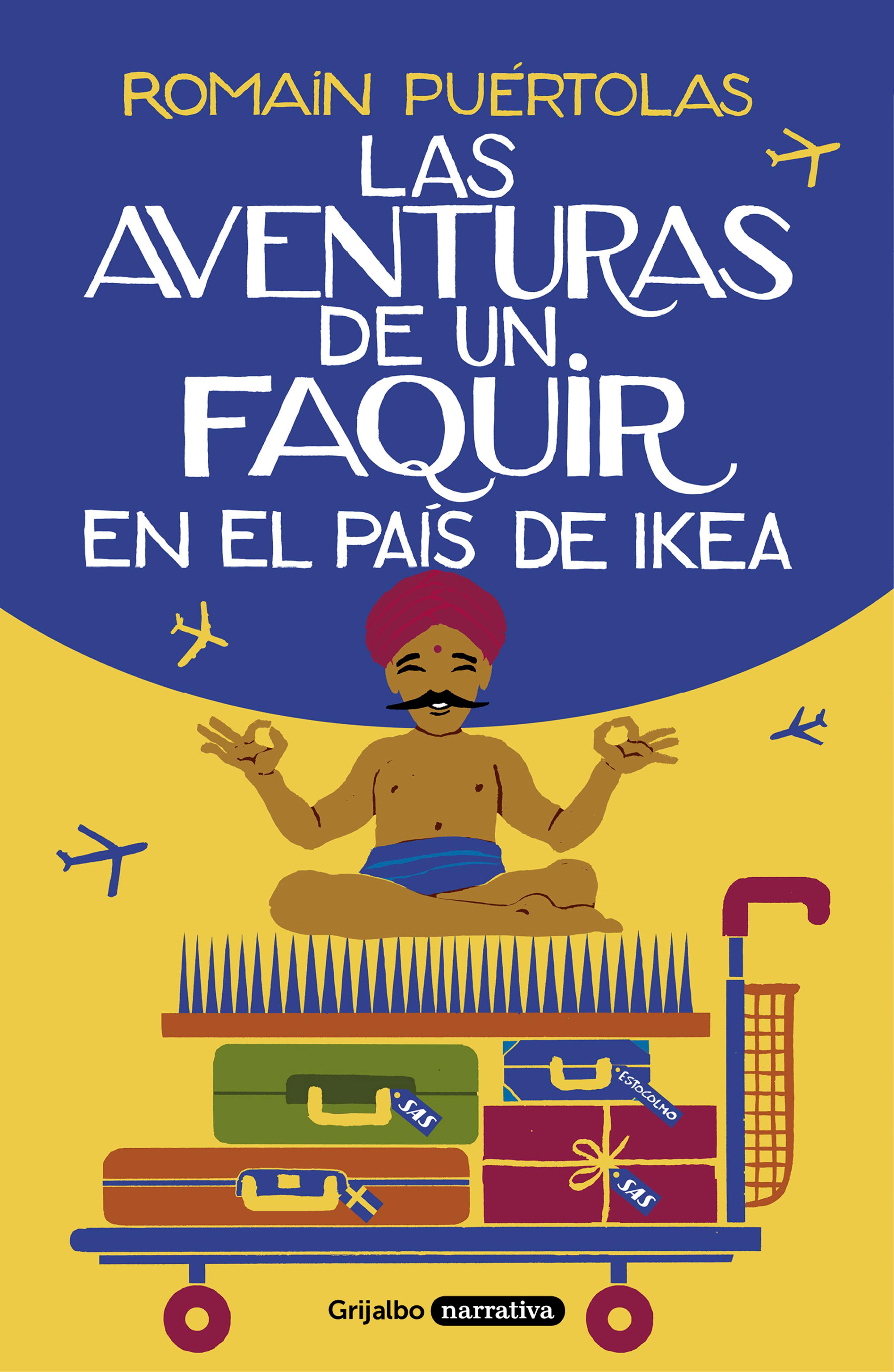 Book cover Las aventuras de un faquir en el país de Ikea