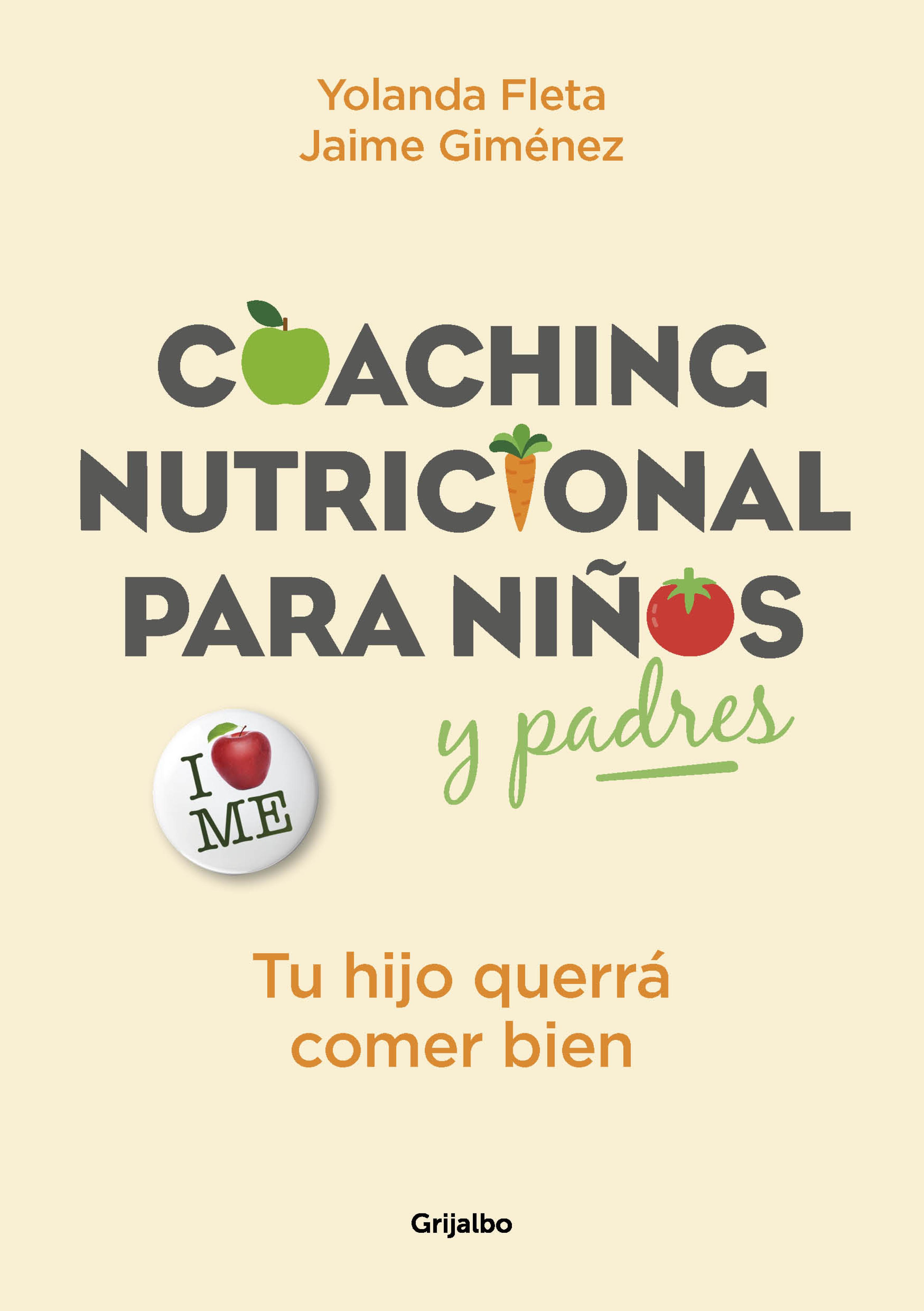 Book cover Coaching nutricional para niños y padres